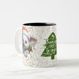 Caneca De Café Em Dois Tons Christmas Mugs | Merry Christmas Mug | Christmas
