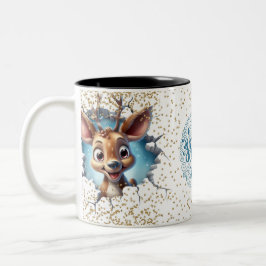 Caneca De Café Em Dois Tons Christmas Mugs | Merry Christmas Mug | Christmas