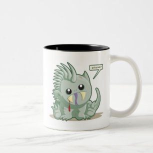 Caneca De Café Em Dois Tons Chupacabra