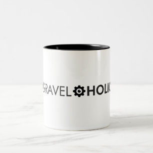Caneca De Café Em Dois Tons Ciclagem Gravelaholic Gravel