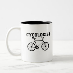 Caneca De Café Em Dois Tons Ciclo Ciclo Cicologista