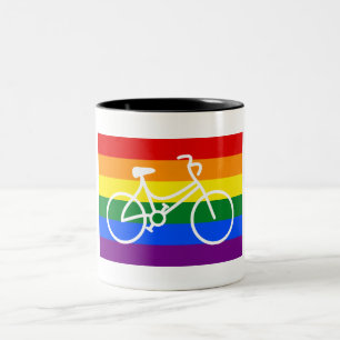Caneca De Café Em Dois Tons Ciclo do Orgulho Ancoradouro