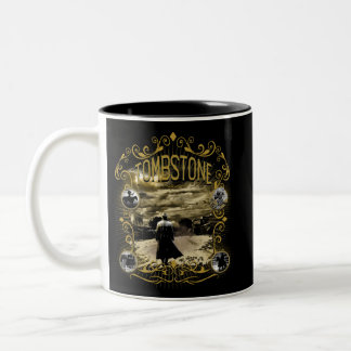 Caneca De Café Em Dois Tons Cidade da Arizona Tombstone
