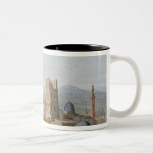 Caneca De Café Em Dois Tons Cidade de Jerusalem, 1812