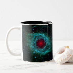 Caneca De Café Em Dois Tons Ciência da astronomia espacial nebulosa estrela