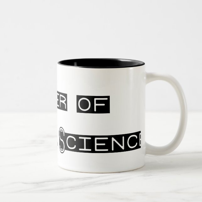 Caneca De Café Em Dois Tons Ciência Médica (Direita)