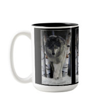 CINZA PACK WOLF Wildlife Gift Mugs