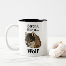 Caneca De Café Em Dois Tons Cinza Wolf