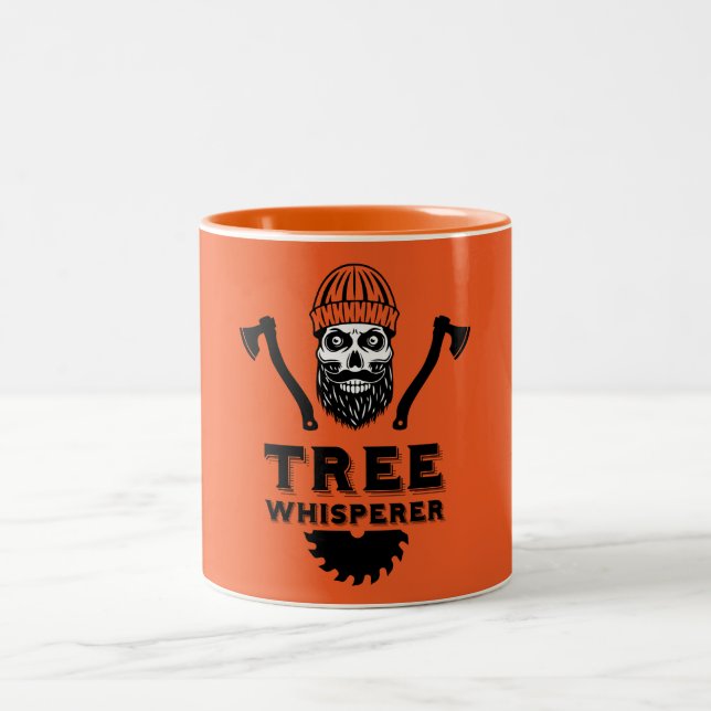 Caneca De Café Em Dois Tons Cirurgião Árvore Arborista (Centro)