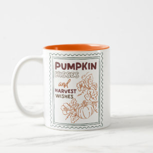 Caneca De Café Em Dois Tons Citação