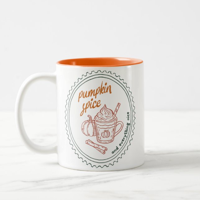 Caneca De Café Em Dois Tons Citação (Esquerda)