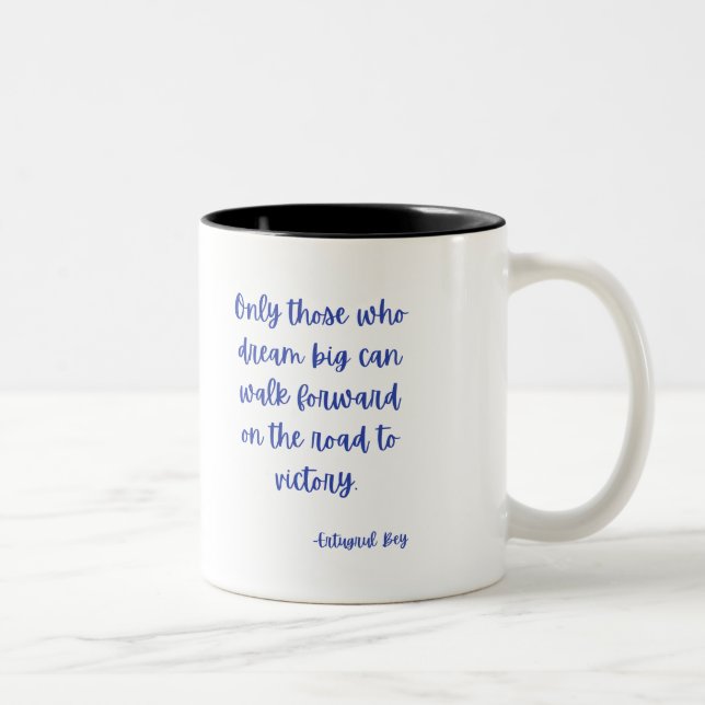 Caneca De Café Em Dois Tons Citação Kayi Ertugrul Ghazi (Direita)
