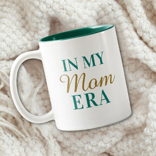 Caneca De Café Em Dois Tons Citação Personalizada Na Minha Era De Mãe Dia Das 