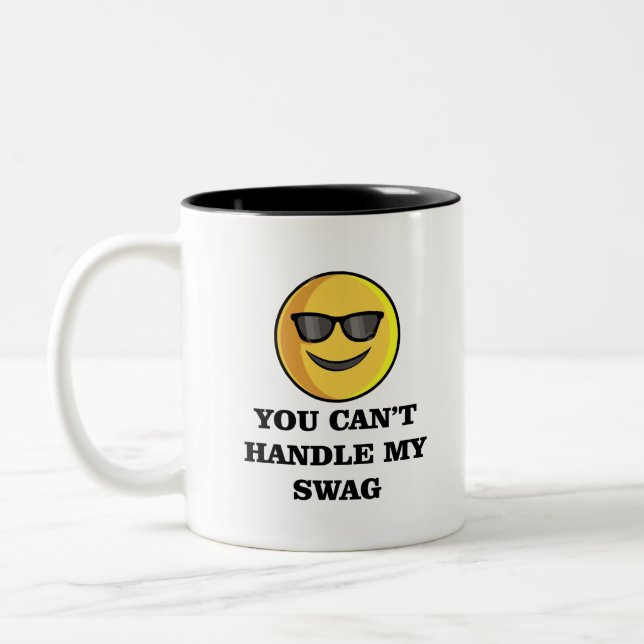 Caneca De Café Em Dois Tons Citações (Esquerda)
