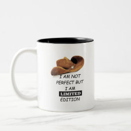 Caneca De Café Em Dois Tons Citações