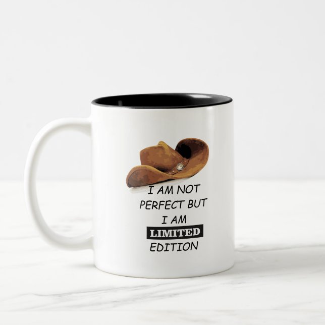 Caneca De Café Em Dois Tons Citações (Esquerda)