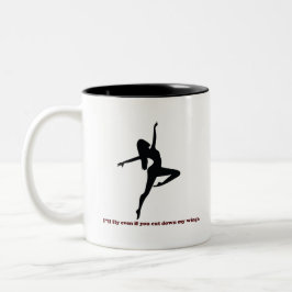 Caneca De Café Em Dois Tons Citações
