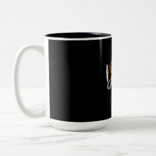 Caneca De Café Em Dois Tons Citações de Avô Pai de Beisebol