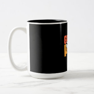 Caneca De Café Em Dois Tons Citações do Avô Cachorro do Avô