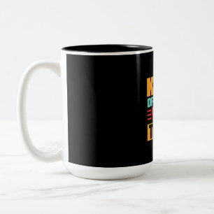 Caneca De Café Em Dois Tons Citações do Avô   Rei de Todas as Coisas Selvagens