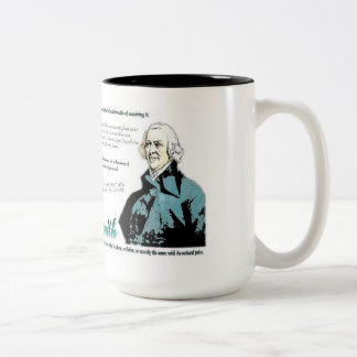 Caneca De Café Em Dois Tons Citações do smith de Adam