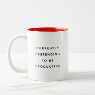 Caneca De Café Em Dois Tons Citações engraçadas de colegas de trabalho Present