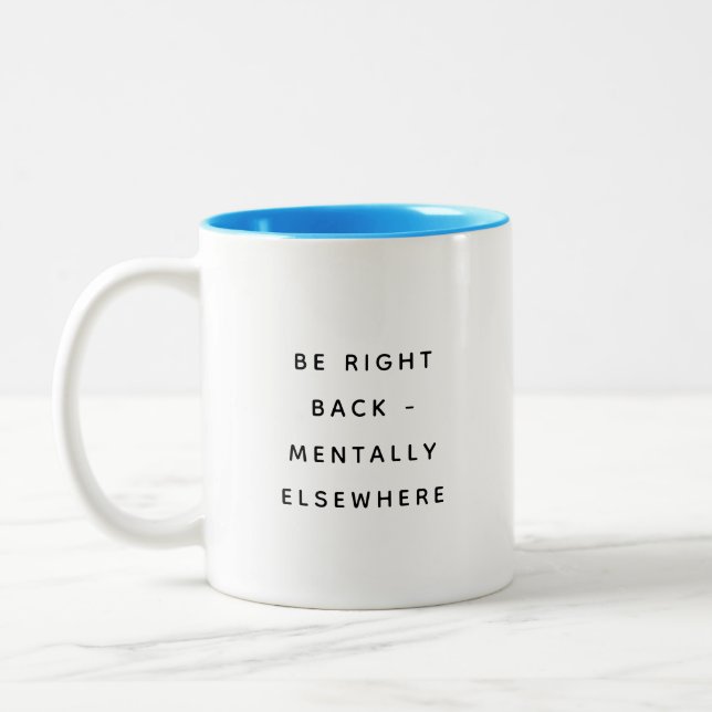 Caneca De Café Em Dois Tons Citações engraçadas de colegas de trabalho Present (Esquerda)