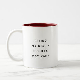 Caneca De Café Em Dois Tons Citações engraçadas de colegas de trabalho Present