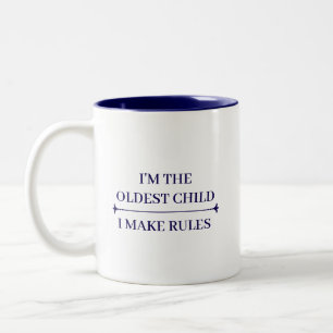 CANECA DE CAFÉ EM DOIS TONS CITAÇÕES LEGAIS DO FILHO MAIS VELHO ENGRAÇADO NOME