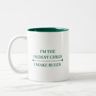 CANECA DE CAFÉ EM DOIS TONS CITAÇÕES LEGAIS DO FILHO MAIS VELHO PERSONALIZADAS