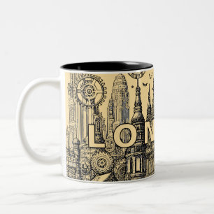 CANECA DE CAFÉ EM DOIS TONS CITÍFORMA DE LONDRES