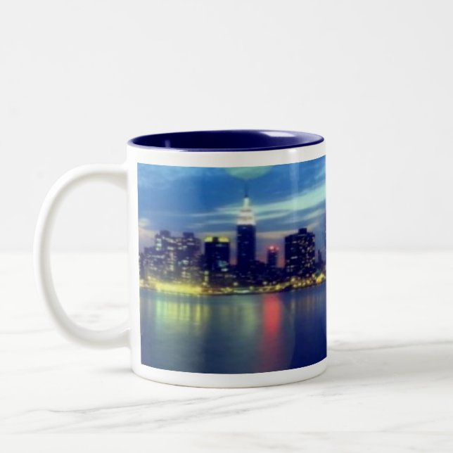 Caneca De Café Em Dois Tons City Lights Mug (Esquerda)