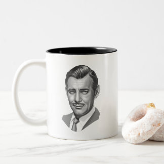 Caneca De Café Em Dois Tons Clark Gable
