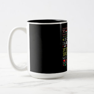 Caneca De Café Em Dois Tons Claro, Eu Falo Com Meu Bulldog Francês