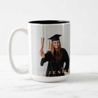 Caneca De Café Em Dois Tons Class of 2026 graduation  Two-Tone coffee mug