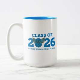 Caneca De Café Em Dois Tons Classe FVHS de 2026