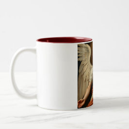 Caneca De Café Em Dois Tons Classic Renaissance Angel Coffee Mug