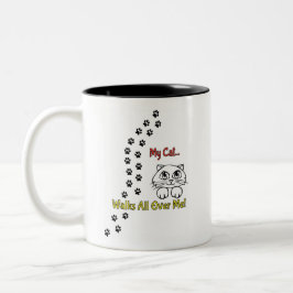 Caneca De Café Em Dois Tons Clássica Mug, 11 oz