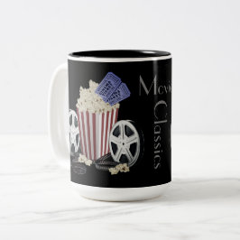 Caneca De Café Em Dois Tons Clássicos do Filme