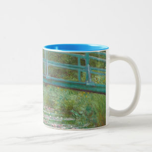 Caneca De Café Em Dois Tons Claude Monet A Ponte Japonesa, 1899