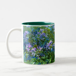 Caneca De Café Em Dois Tons Claude Monet: Agapanthus