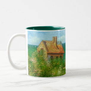 Caneca De Café Em Dois Tons Claude Monet: Casa de campo de Fishermans em