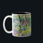Caneca De Café Em Dois Tons Claude Monet - O Jardim do Artista em Giverny<br><div class="desc">Claude Monet - O Jardim do Artista em Giverny</div>