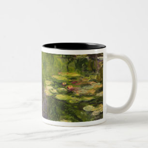 Caneca De Café Em Dois Tons Claude Monet   Waterlilies