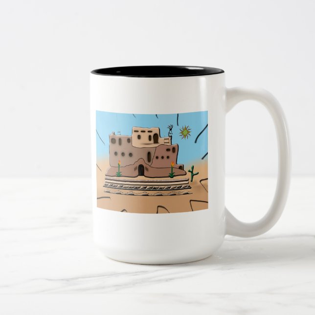 Caneca De Café Em Dois Tons Clay House (Direita)