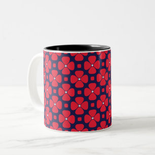 Caneca De Café Em Dois Tons Clematis