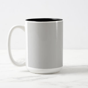 Caneca De Café Em Dois Tons Clique em Personalizar a alteração para seu própri