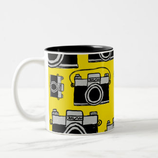 Caneca De Café Em Dois Tons CLIQUE NA capa de telefone!