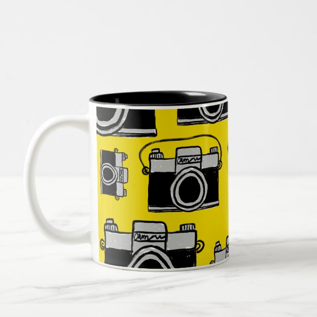 Caneca De Café Em Dois Tons CLIQUE NA capa de telefone! (Esquerda)