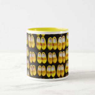 Caneca De Café Em Dois Tons Clogs